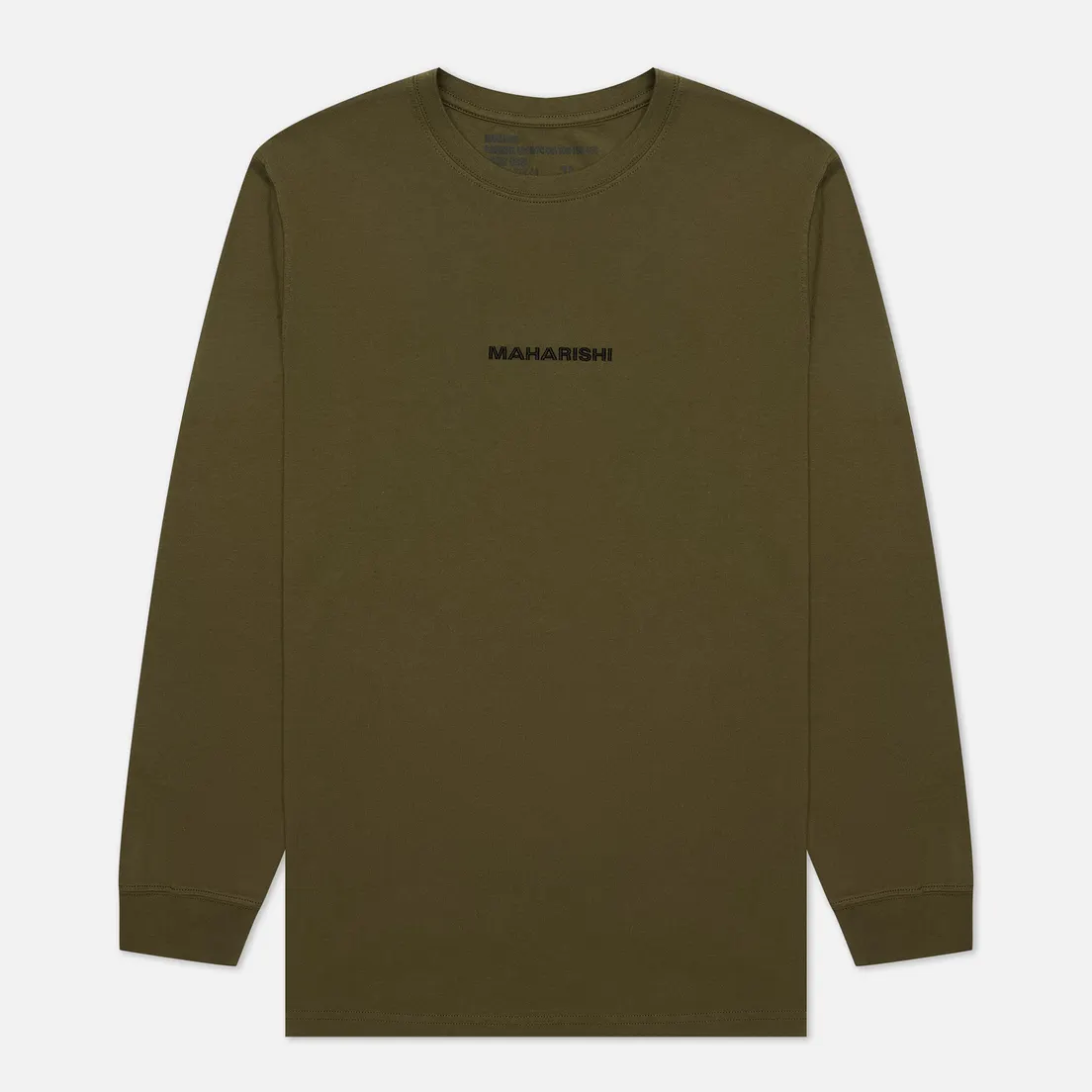 maharishi Мужской лонгслив Organic Military Type Embroidery
