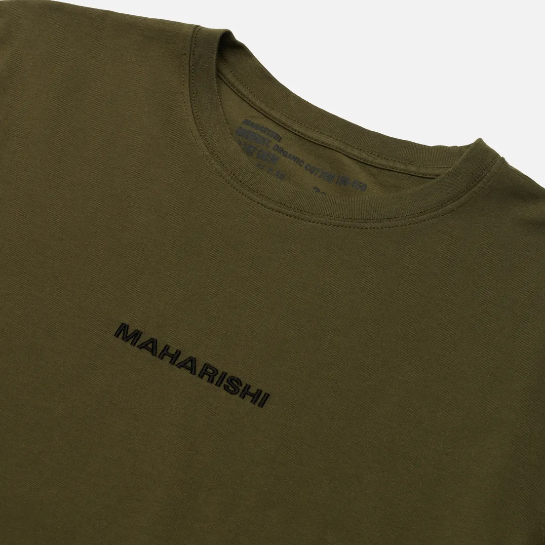 maharishi Мужской лонгслив Organic Military Type Embroidery
