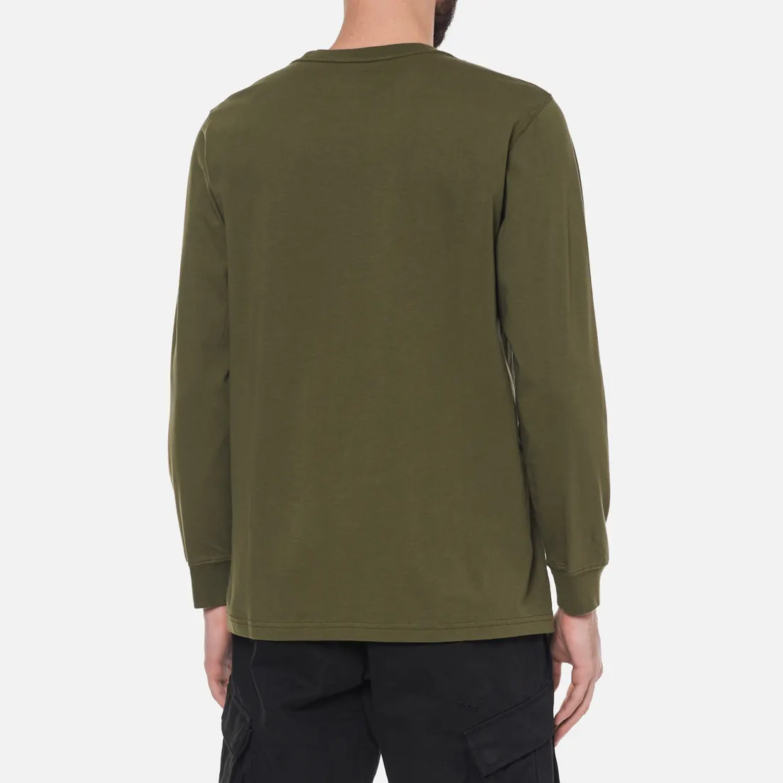 maharishi Мужской лонгслив Organic Military Type Embroidery