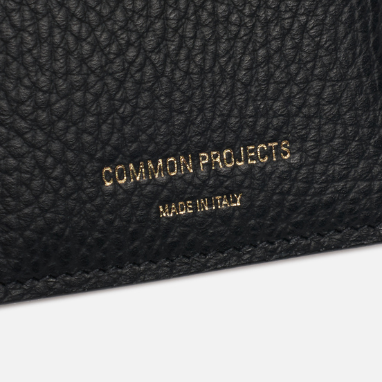 Кошелек Common Projects Folio 9173 Black Textured