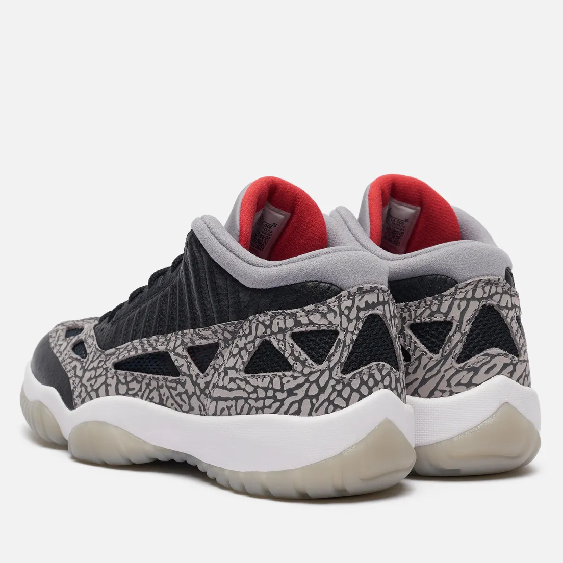 Jordan Мужские кроссовки Air Jordan 11 Retro Low IE Black Cement