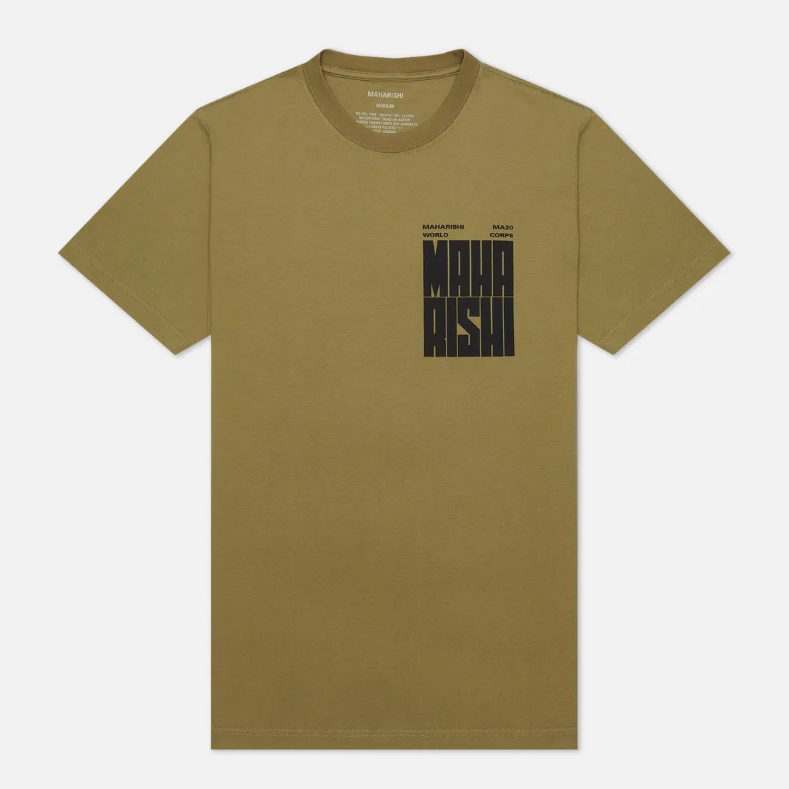 maharishi Мужская футболка World Corps Organic