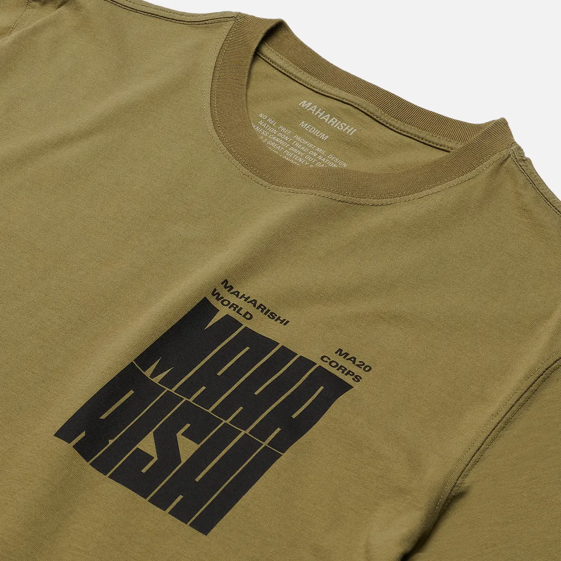 maharishi Мужская футболка World Corps Organic