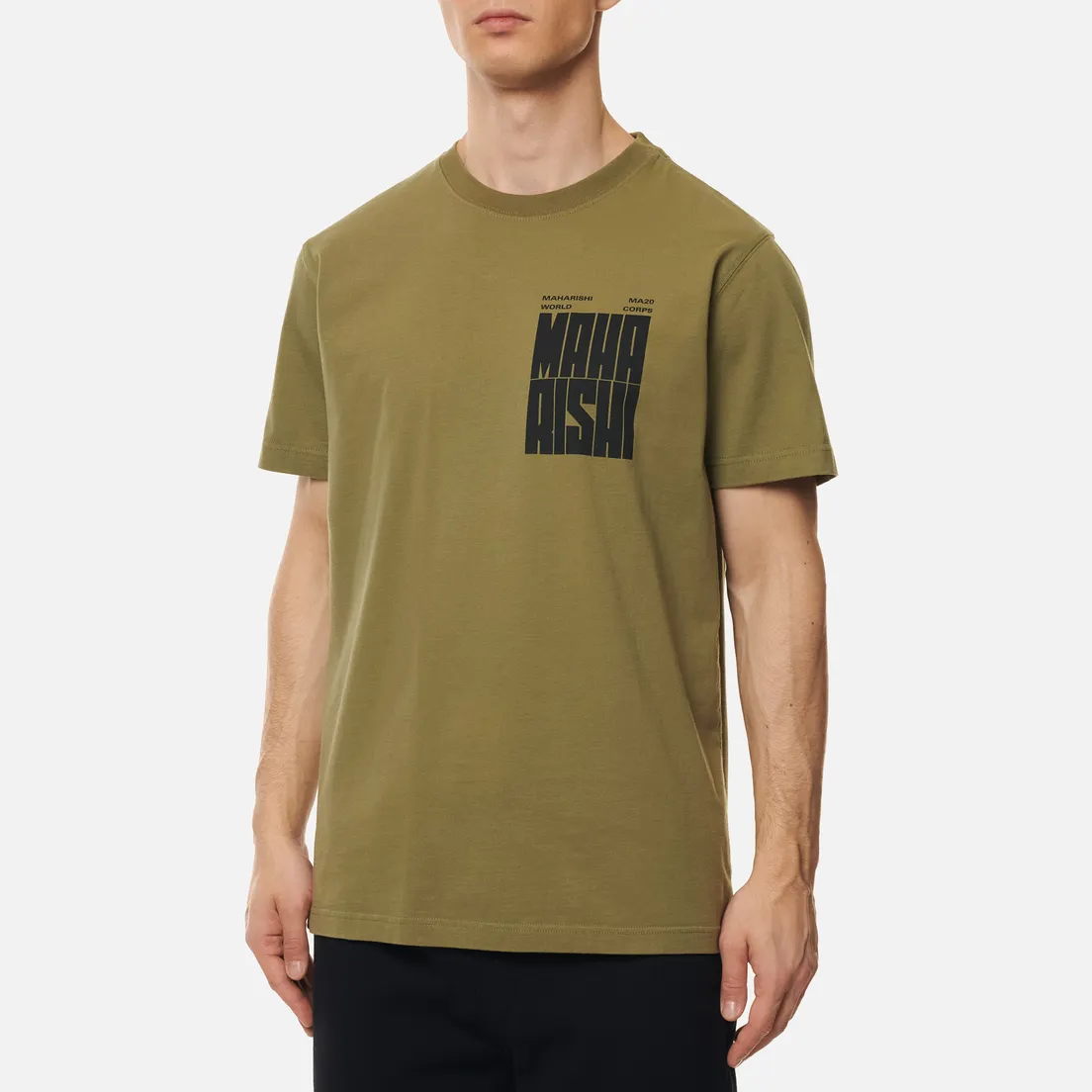 maharishi Мужская футболка World Corps Organic