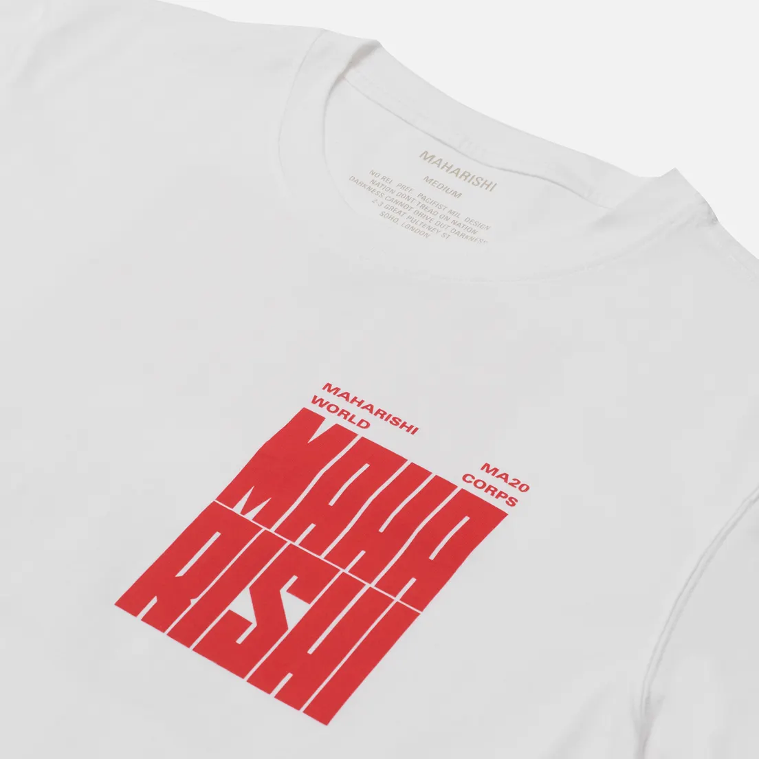maharishi Мужская футболка World Corps Organic