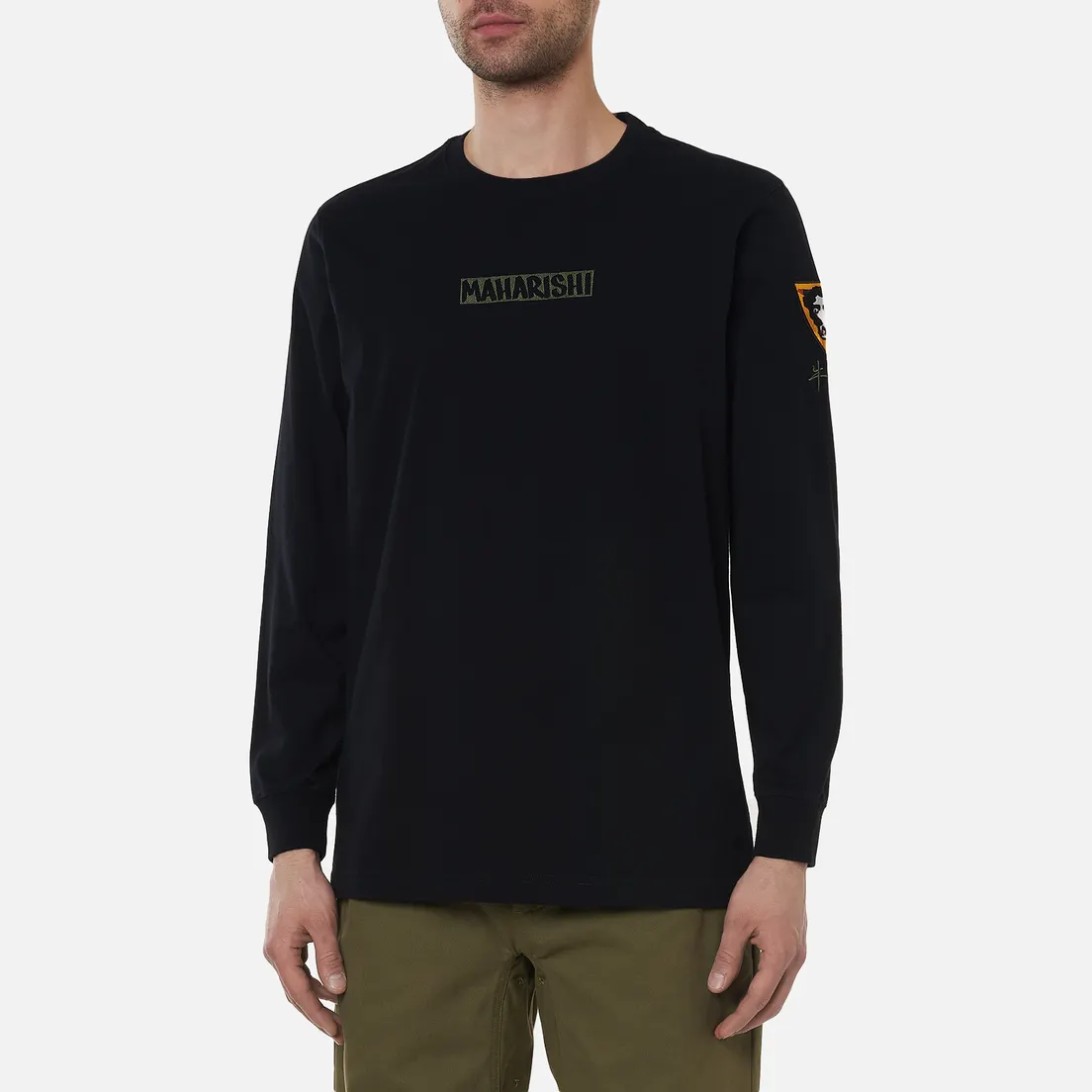 maharishi Мужской лонгслив Ox Insignia