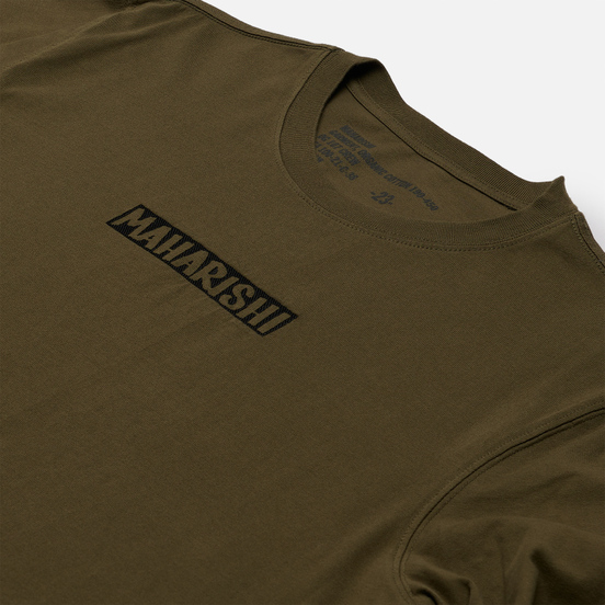 Мужской лонгслив maharishi Ox Insignia Olive
