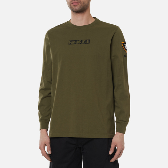 Мужской лонгслив maharishi Ox Insignia Olive