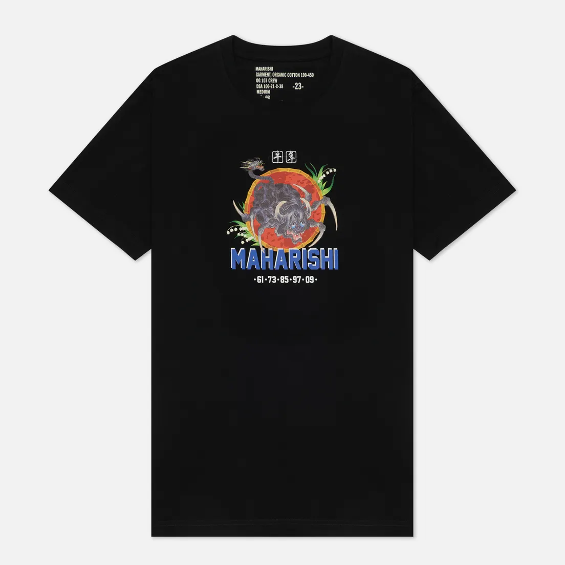 maharishi Мужская футболка Year Of The Spider Ox