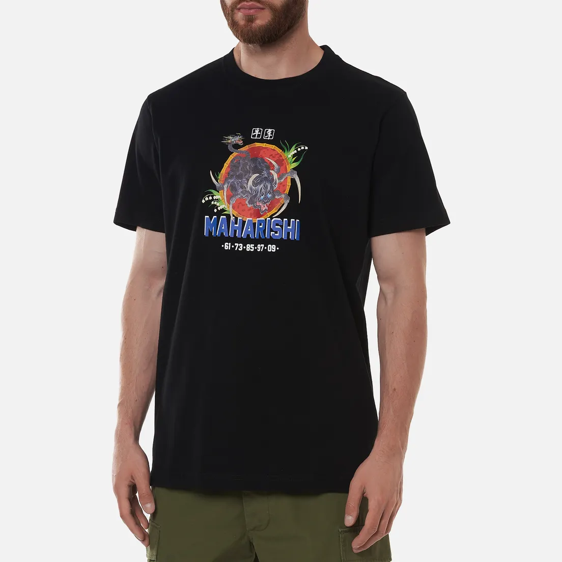 maharishi Мужская футболка Year Of The Spider Ox