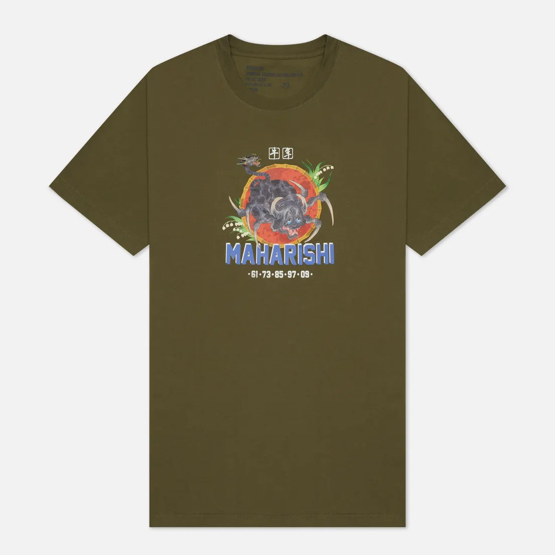 maharishi Мужская футболка Year Of The Spider Ox