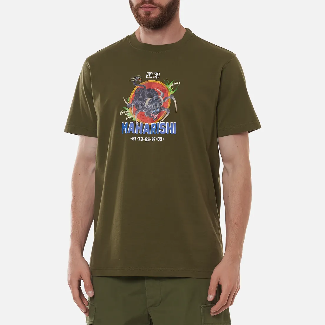 maharishi Мужская футболка Year Of The Spider Ox