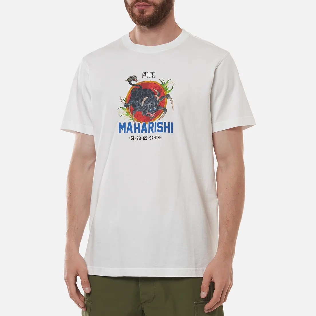 maharishi Мужская футболка Year Of The Spider Ox