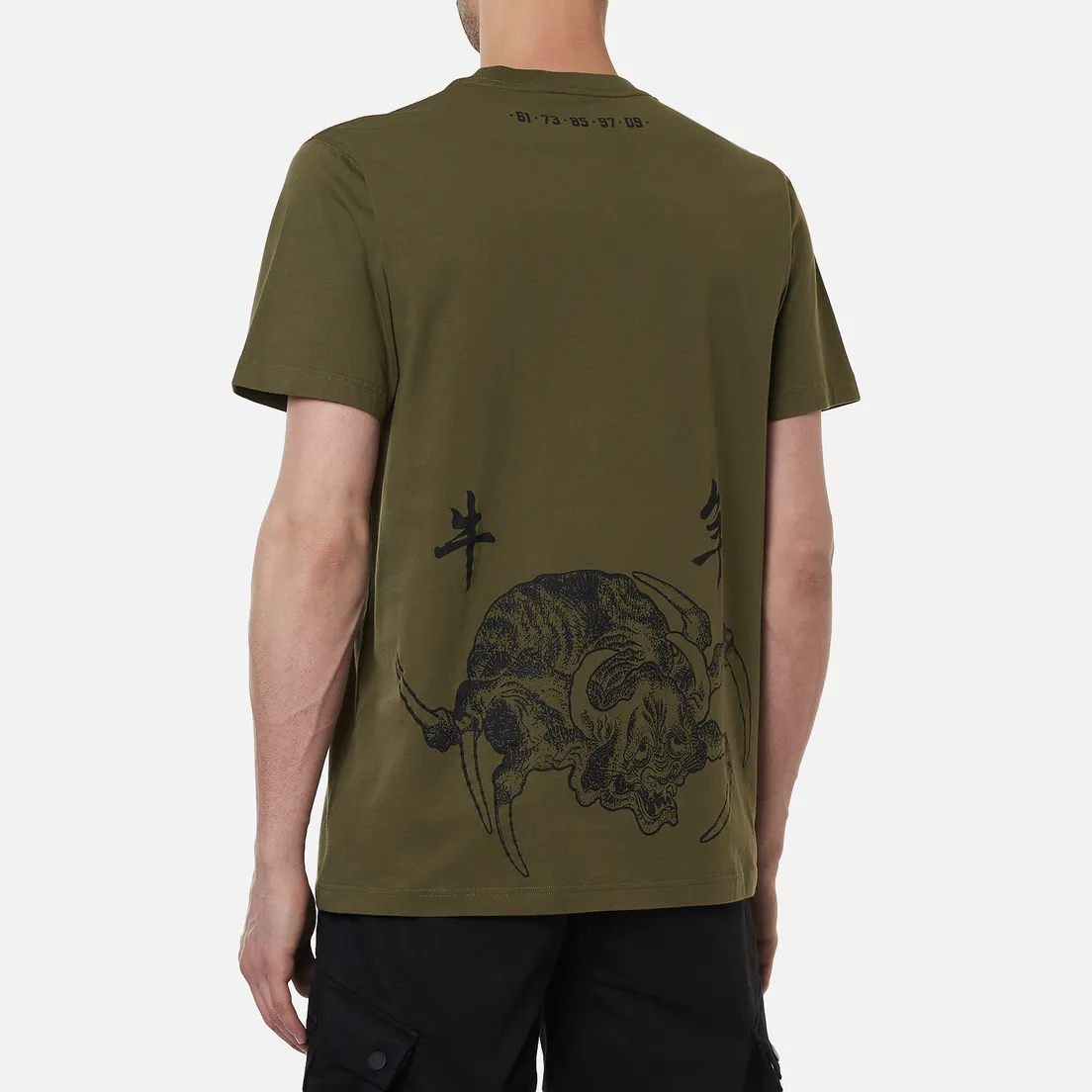 maharishi Мужская футболка Ushi-Oni Ox