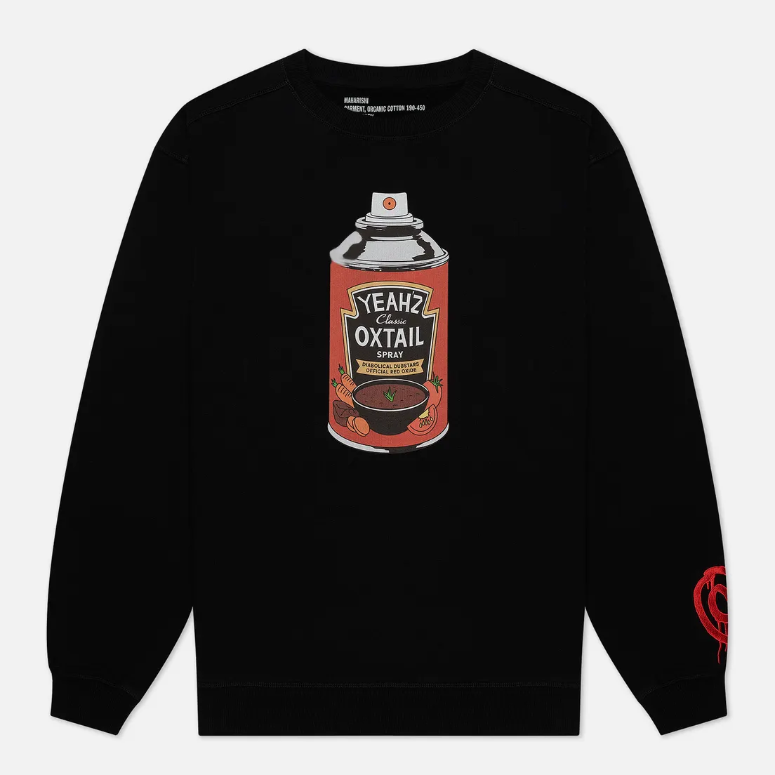 maharishi Мужская толстовка x Teach Ox Crew Neck