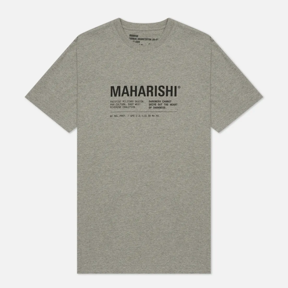 maharishi Мужская футболка Maha Miltype 21