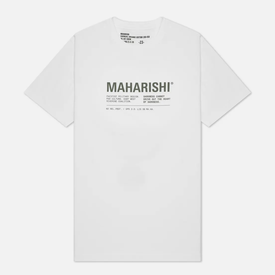 maharishi Мужская футболка Maha Miltype 21