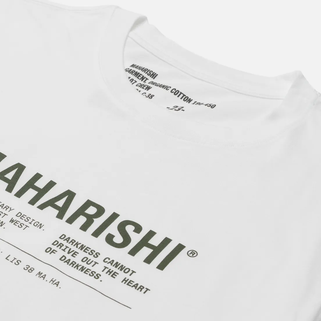 maharishi Мужская футболка Maha Miltype 21