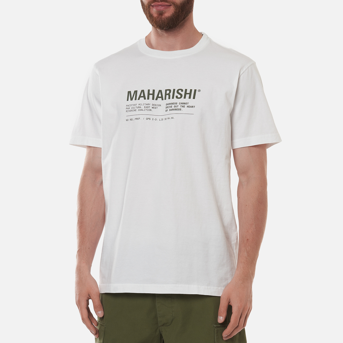 maharishi Мужская футболка Maha Miltype 21