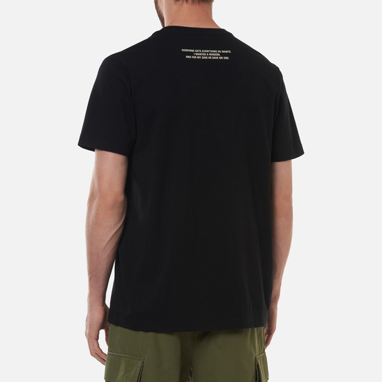 Мужская футболка maharishi Apocalypse Black