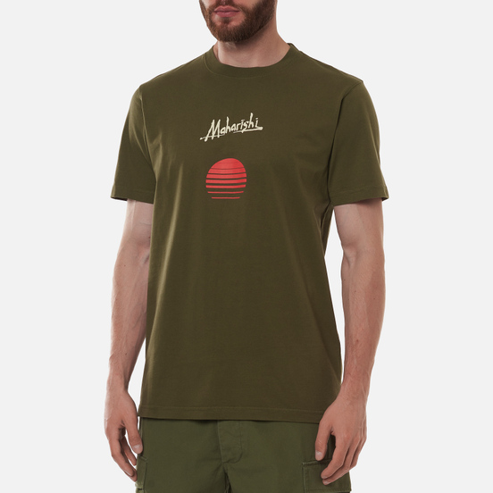 Мужская футболка maharishi Apocalypse Olive