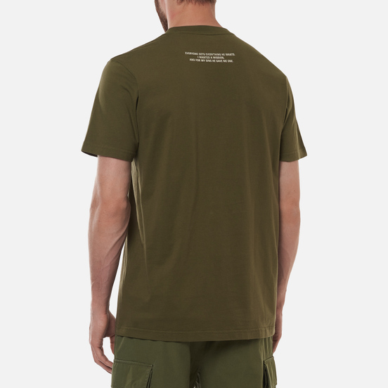 Мужская футболка maharishi Apocalypse Olive