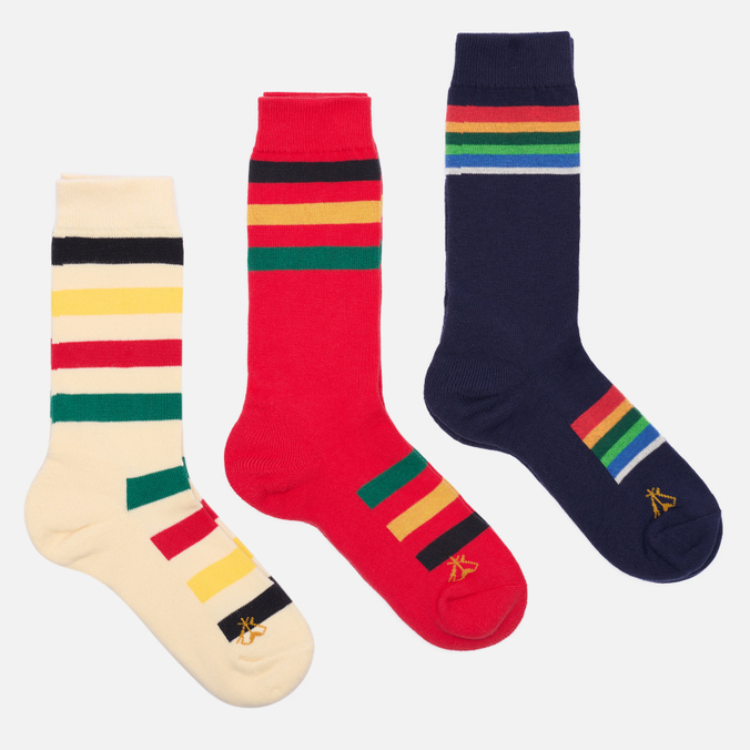 Комплект носков Pendleton National Park 3-Pack Gift Box, цвет комбинированный