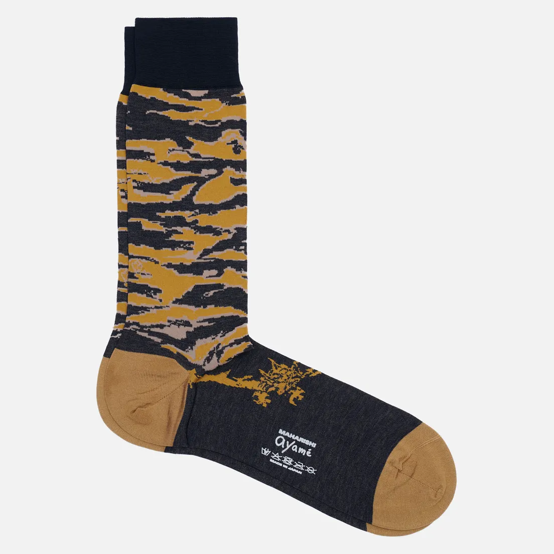 maharishi Носки Tiger Stripe Camo Jacquard