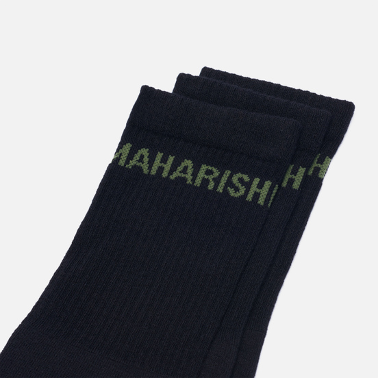Комплект носков maharishi Miltype Tabi 3-Pack Black/Black/Black