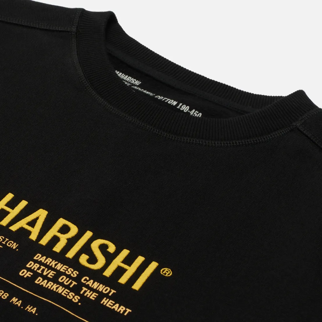 maharishi Мужская толстовка Maha Miltype 21 Crew Neck
