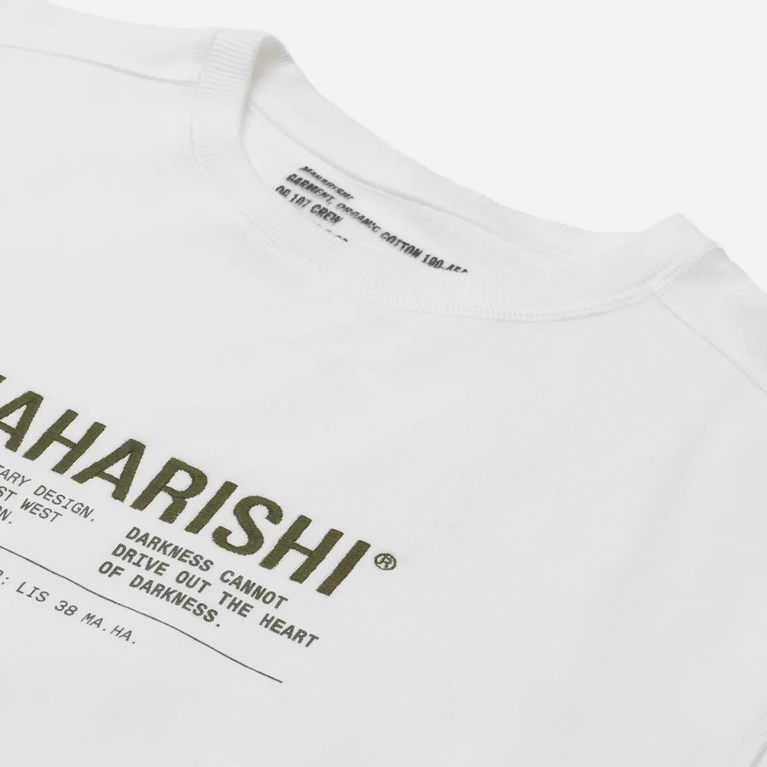 maharishi Мужская толстовка Maha Miltype 21 Crew Neck