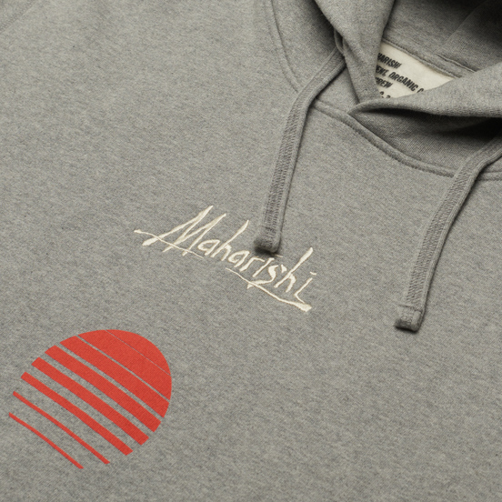 Мужская толстовка maharishi Apocalypse Hooded Grey Marl