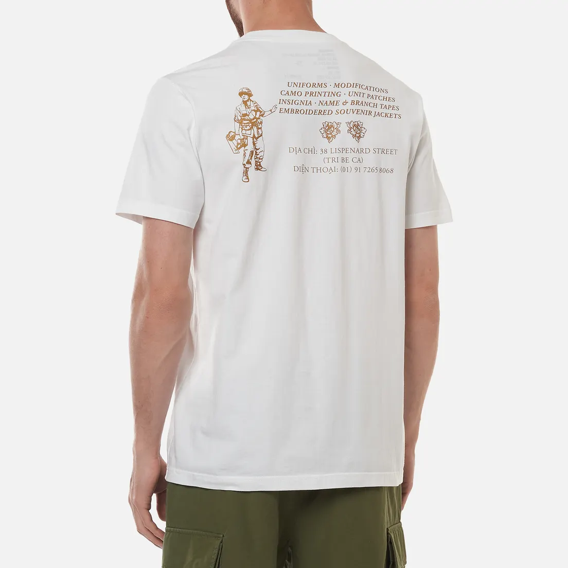 maharishi Мужская футболка Maha Gold Tailor