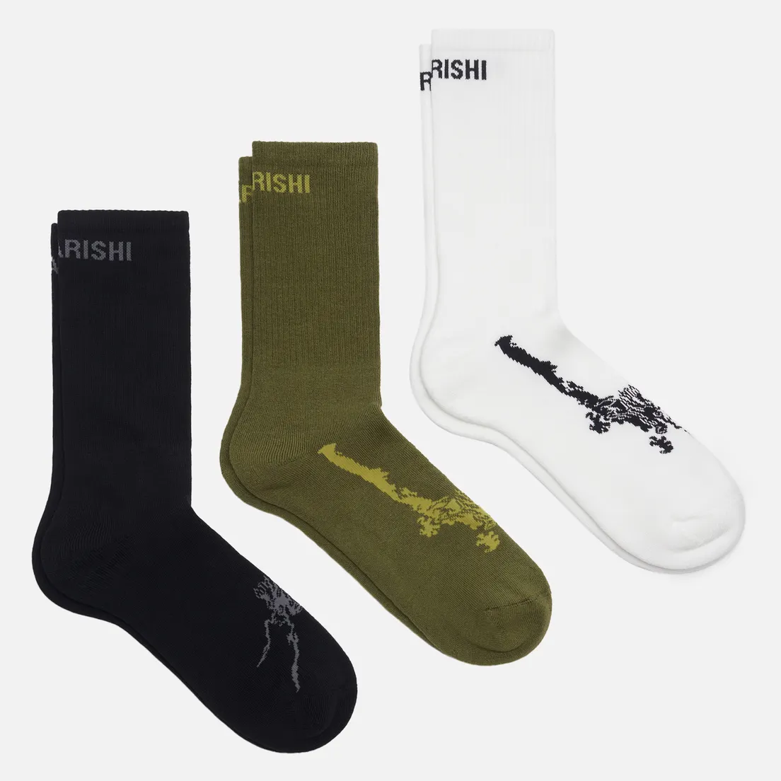 maharishi Комплект носков Miltype Dragon 3-Pack