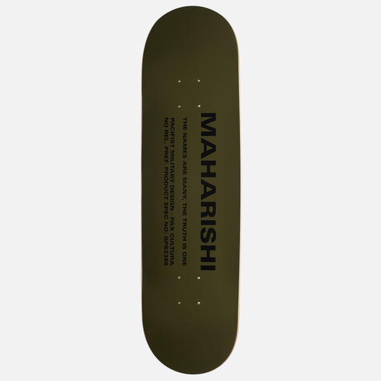 Дека maharishi Miltype Canadian Maple Olive