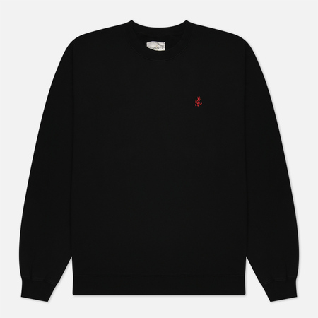 Мужская толстовка Gramicci Basic Crew Neck, цвет чёрный, размер M