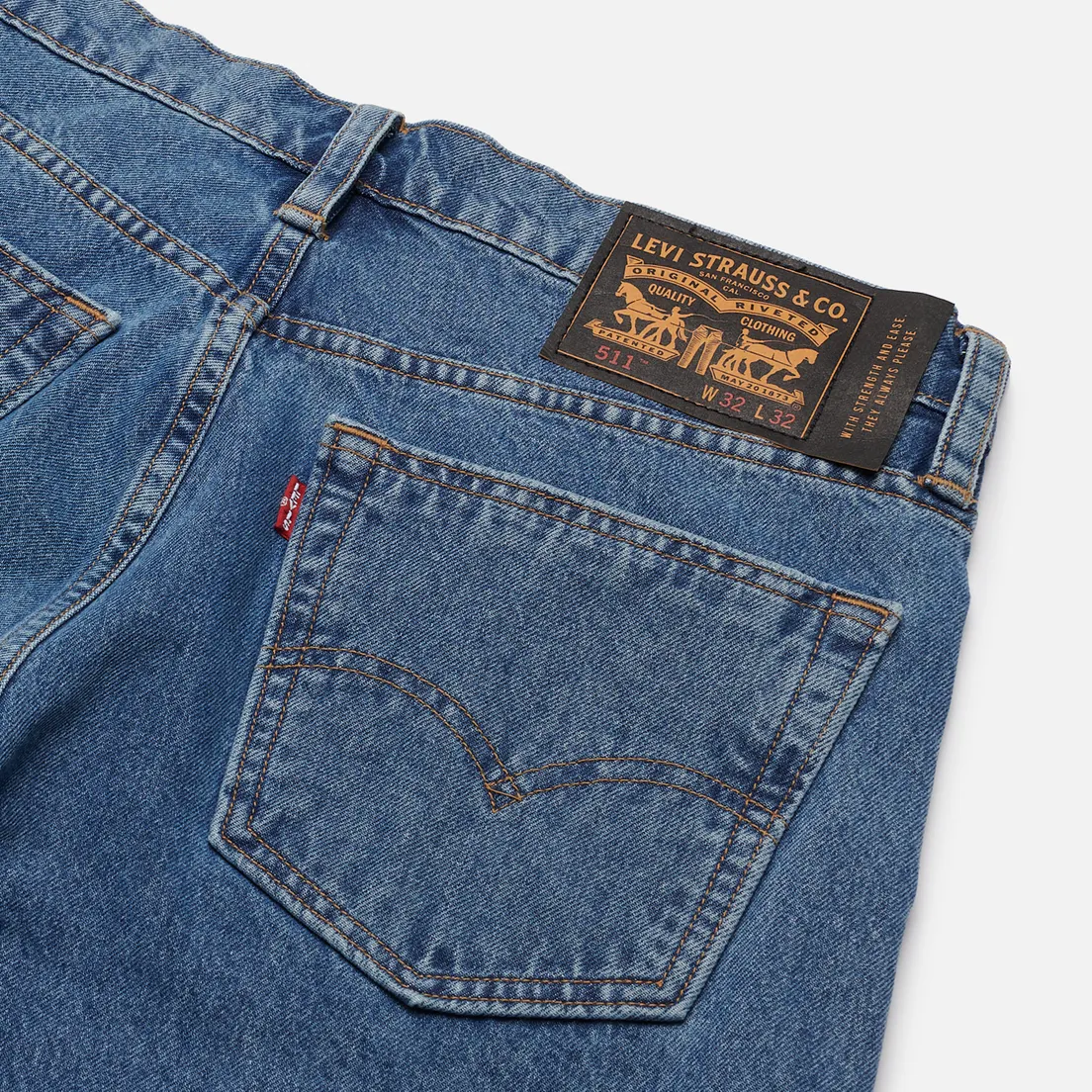 Levi's Skateboarding Мужские джинсы 511 Slim Fit