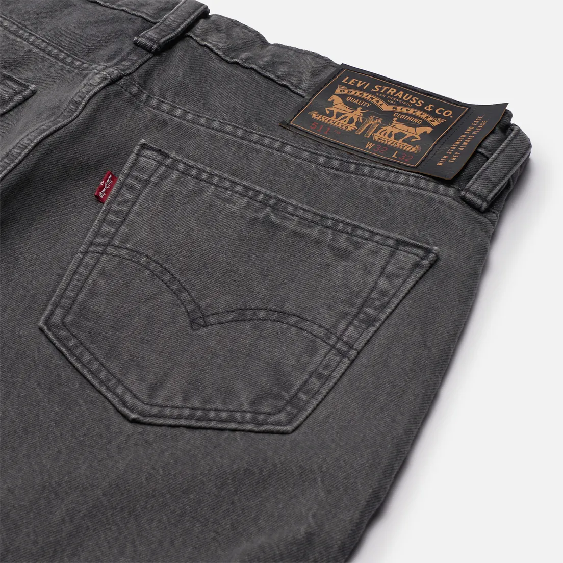 Levi's Skateboarding Мужские джинсы 511 Slim Fit 5 Pocket
