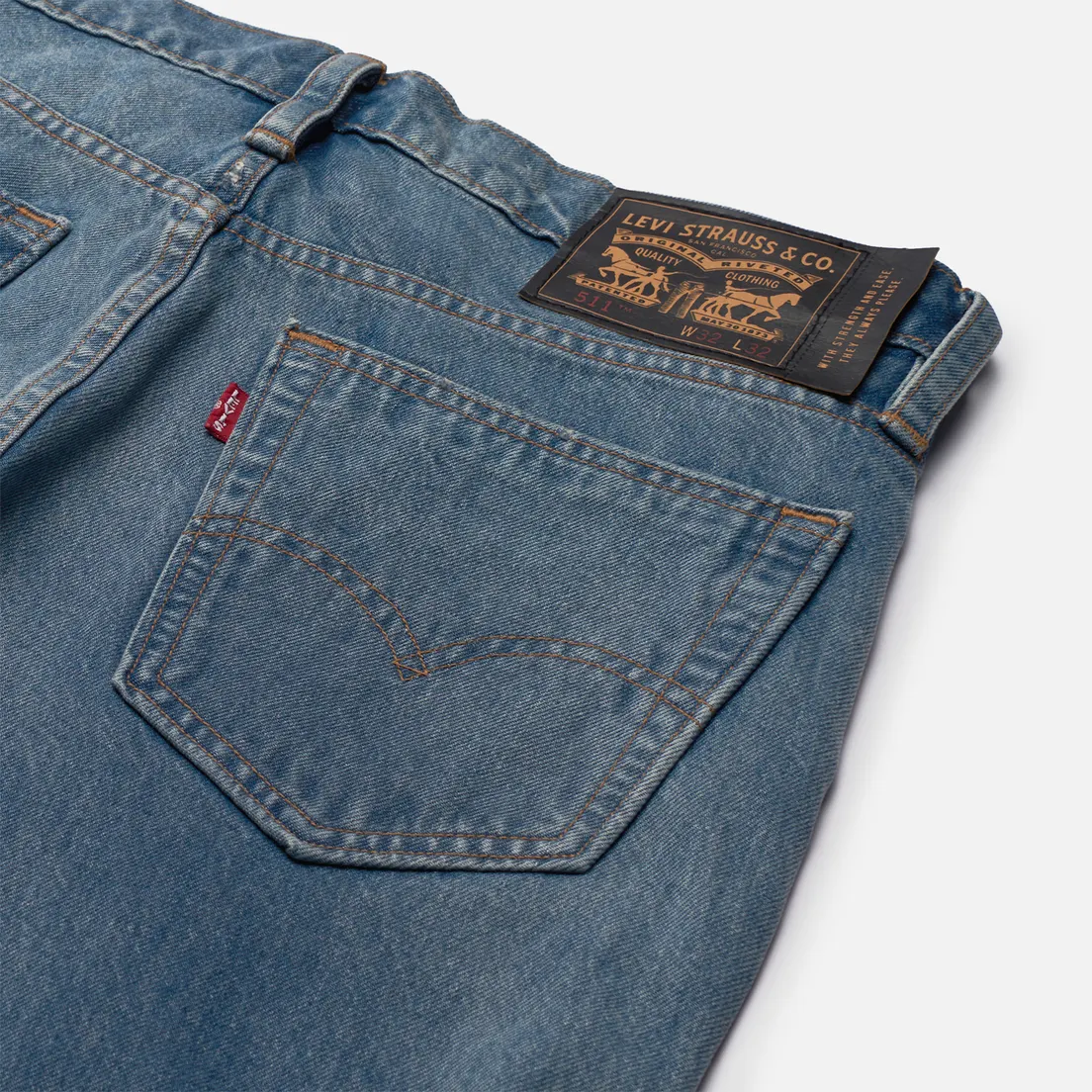 Levi's Skateboarding Мужские джинсы 511 Slim Fit 5 Pocket