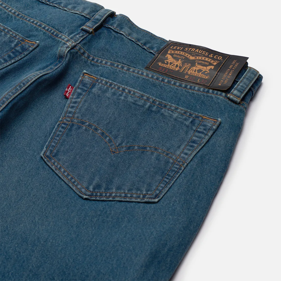 Levi's Skateboarding Мужские джинсы 511 Slim Fit 5 Pocket
