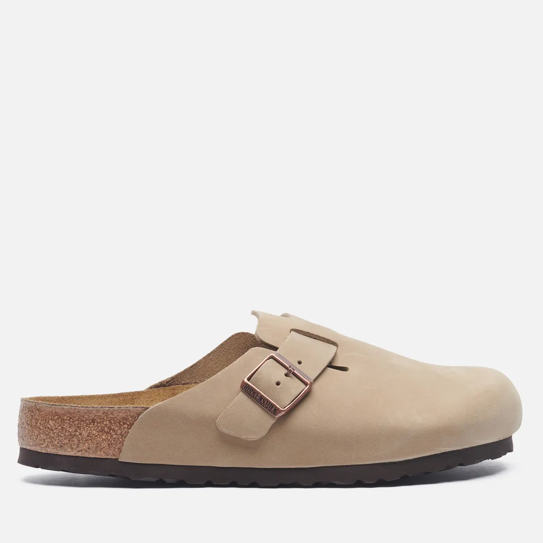 Birkenstock Сандалии Boston Natural Leather Oiled
