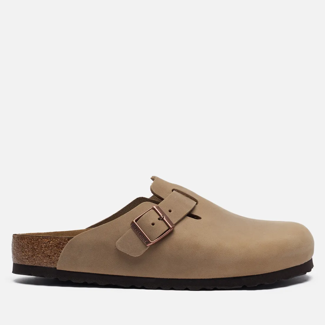 Birkenstock Сандалии Boston Natural Leather Oiled