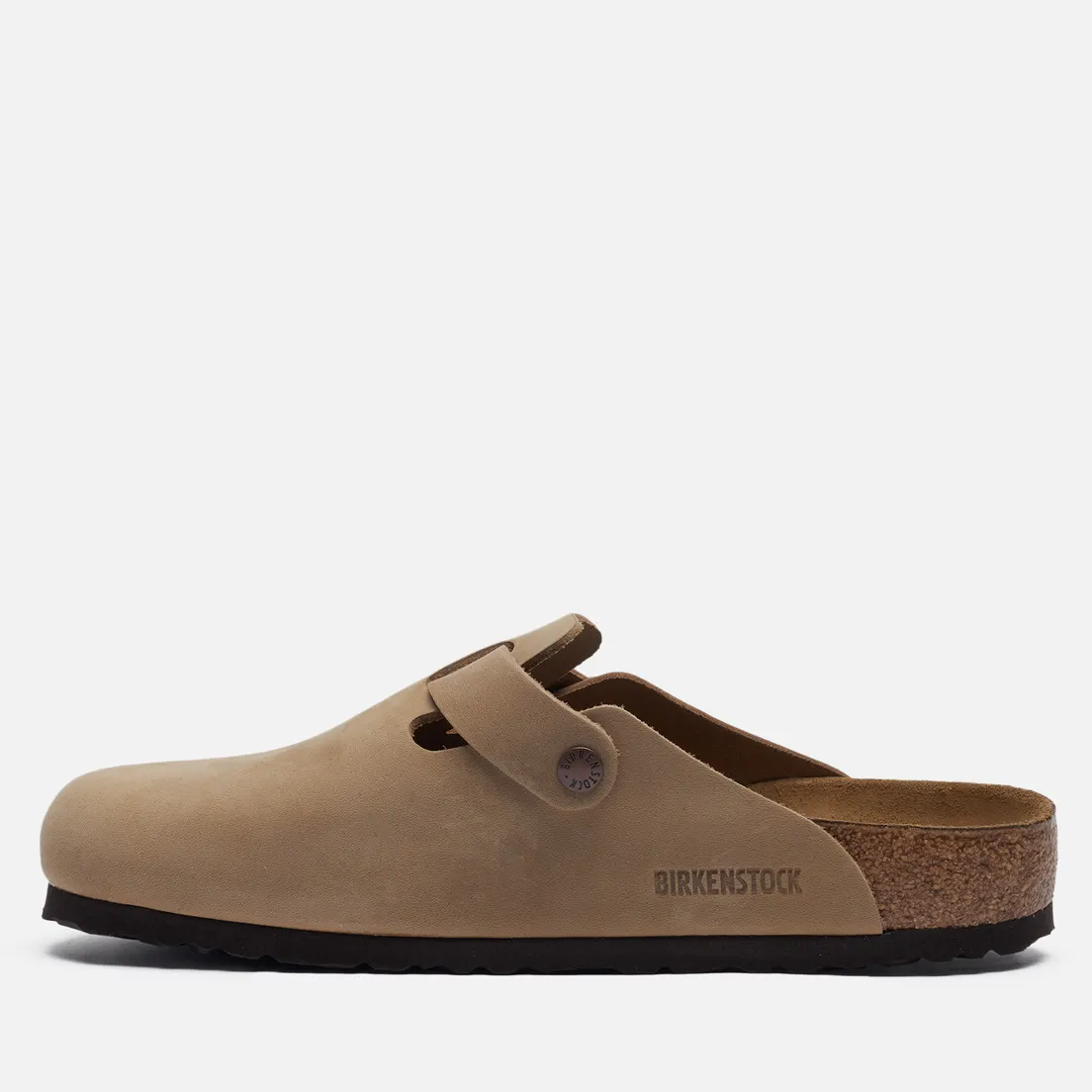 Birkenstock Сандалии Boston Natural Leather Oiled