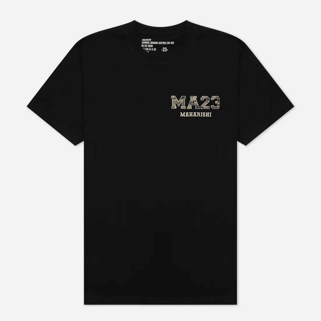 maharishi Мужская футболка MA23 Embroidered Golden Tiger Skins