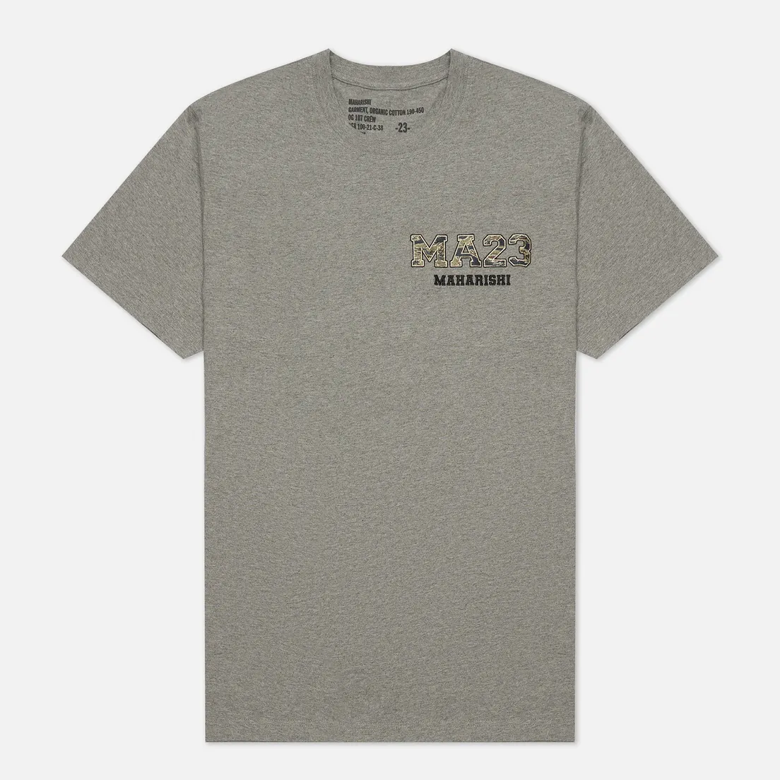maharishi Мужская футболка MA23 Embroidered Golden Tiger Skins