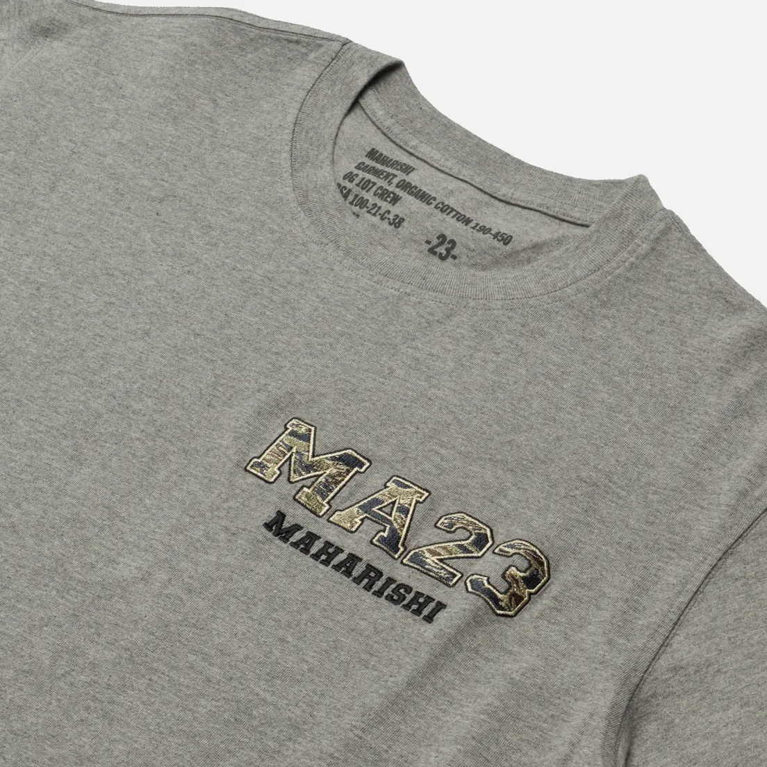 maharishi Мужская футболка MA23 Embroidered Golden Tiger Skins