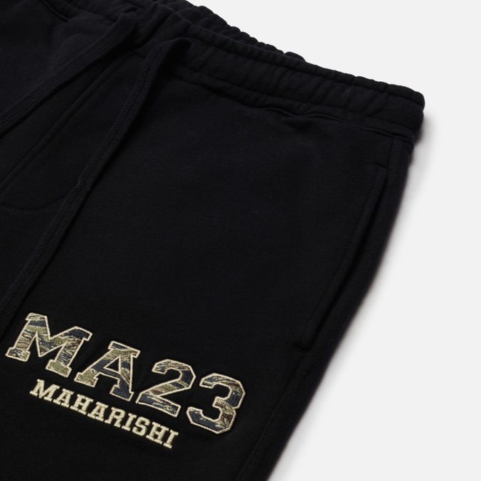 Мужские брюки maharishi, цвет чёрный, размер M 9710-BLACK MA23 Embroidered Golden Tiger Skins - фото 2