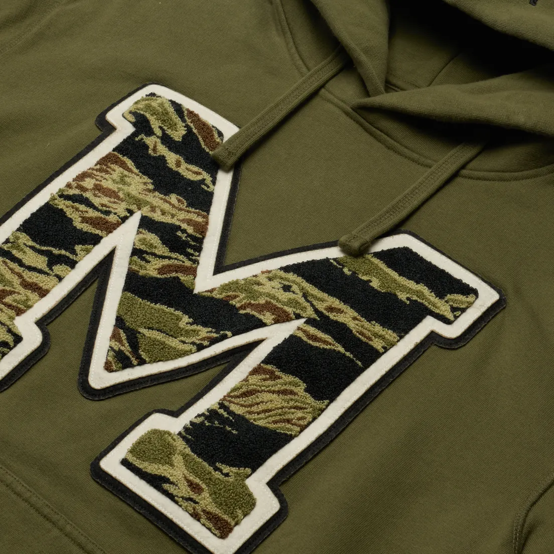 maharishi Мужская толстовка MA23 Embroidered Hoodie Golden Tiger Skins