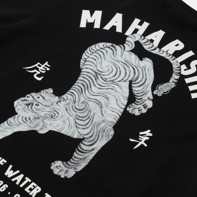 Мужская футболка maharishi, цвет чёрный, размер M 9713-BLACK Lunar Year Of The Tiger - фото 3