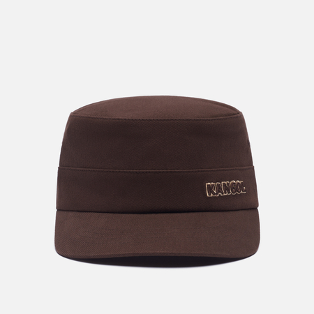 фото Кепка kangol cotton twill army, цвет коричневый, размер s-m